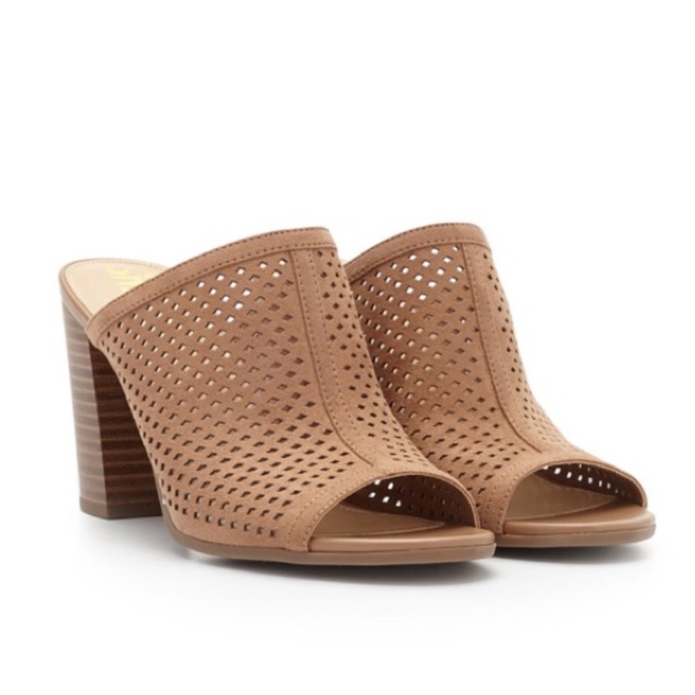 Sam Edelman tan mules
